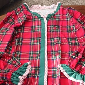 Colorful Plaid Blouse